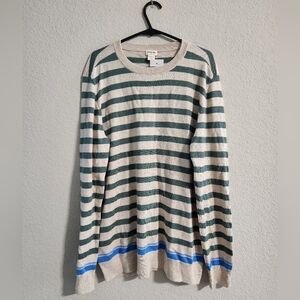 Crewcuts NWT Boys’ striped cotton crewneck long-sleeve tee size XXL (15-16)